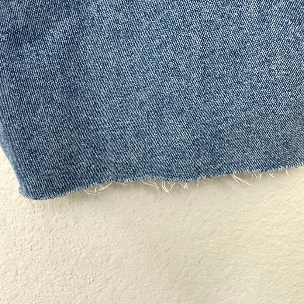 Lane Bryant High Rise Straight Jeans Size 24 Flex Magic Waistband Jeweled Blue - Picture 6 of 9